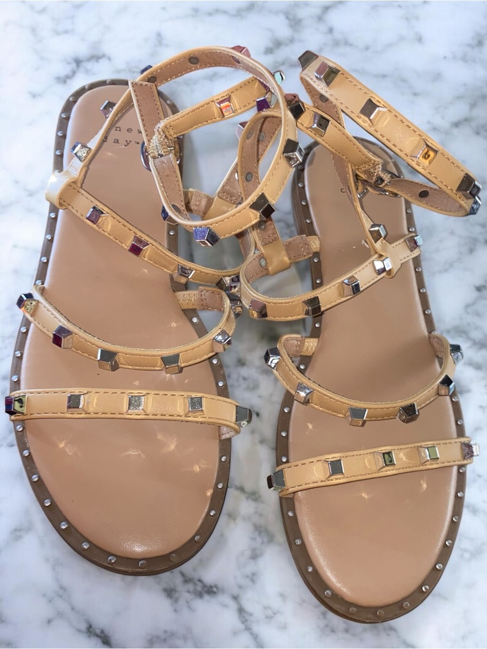 Astrid" Studded Strappy Sandals  A New Day size 6